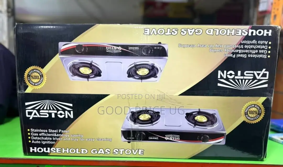 Caston Brand Household Double Burner Gas Stove