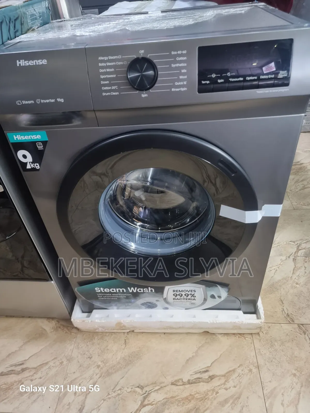 Hisense 9kg Front Loader Washing Machine/Hisense Wash and Dry Machine