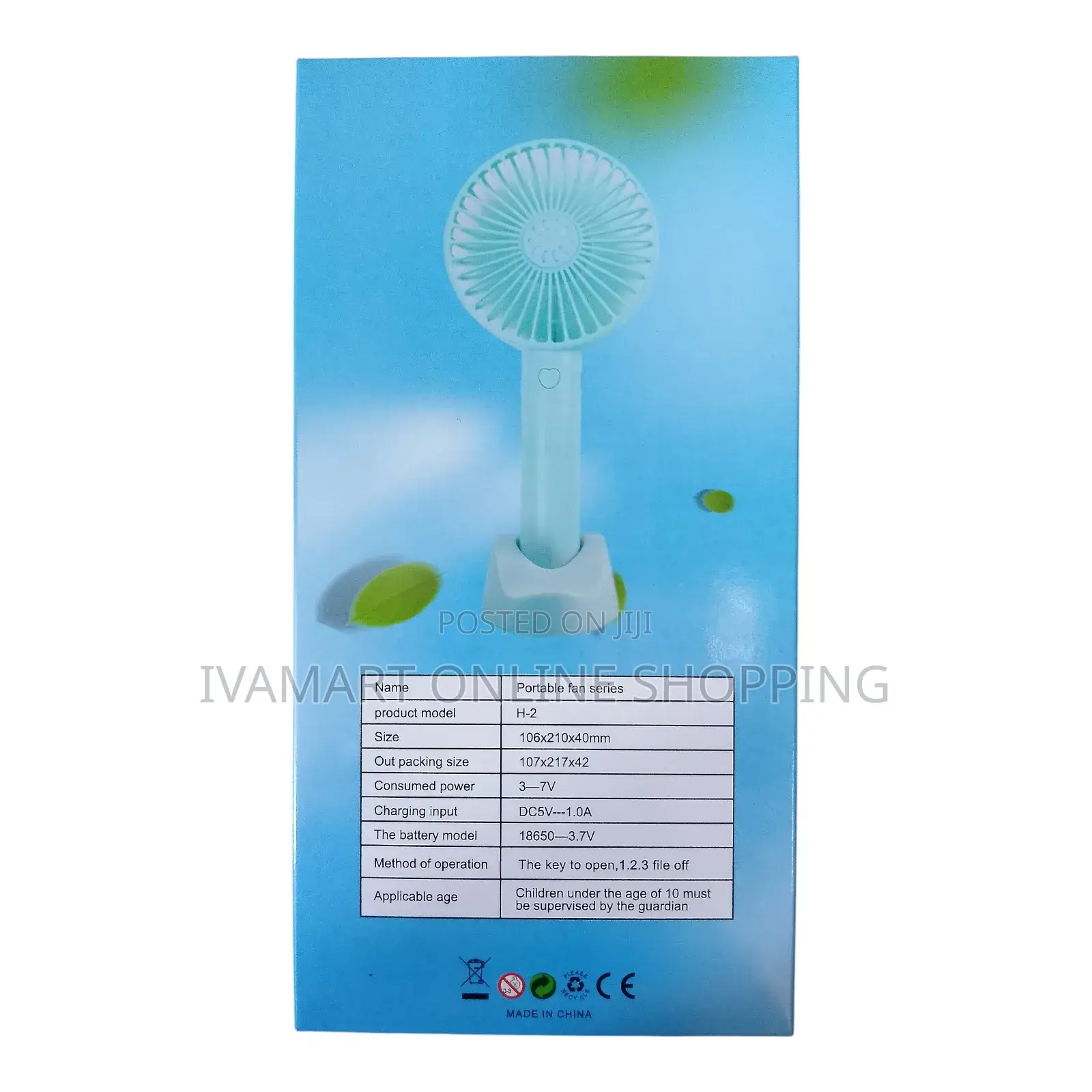 Mini Handheld Desktop Usb Fan - Portable, Stylish