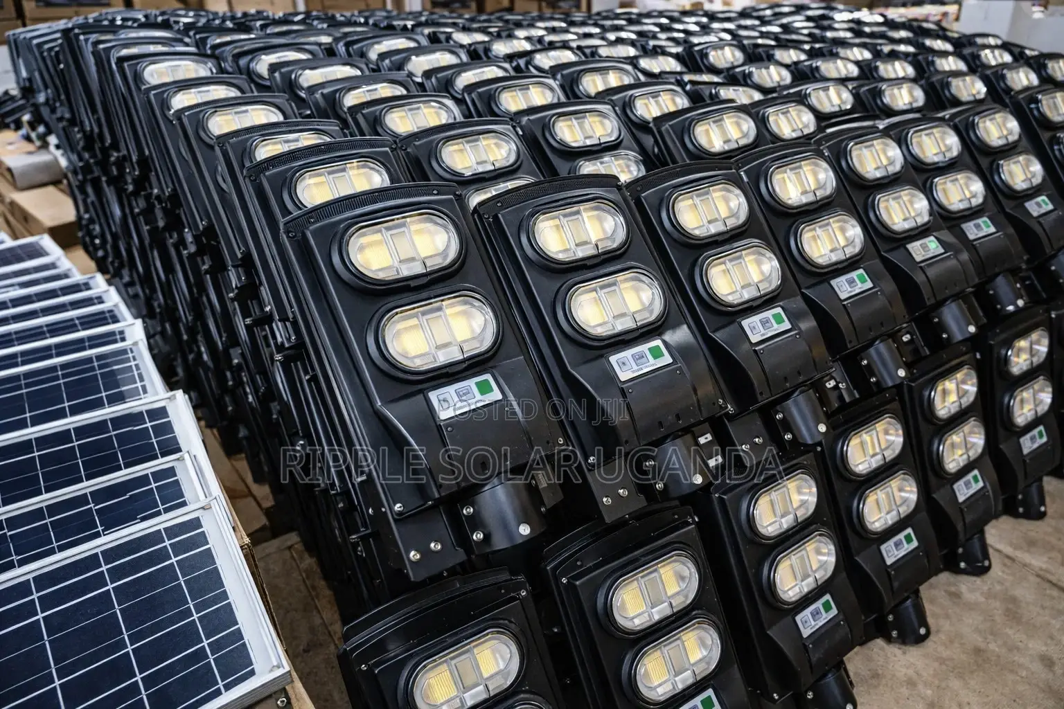 100w Solar Street Light With Lithium Battery – Kampala