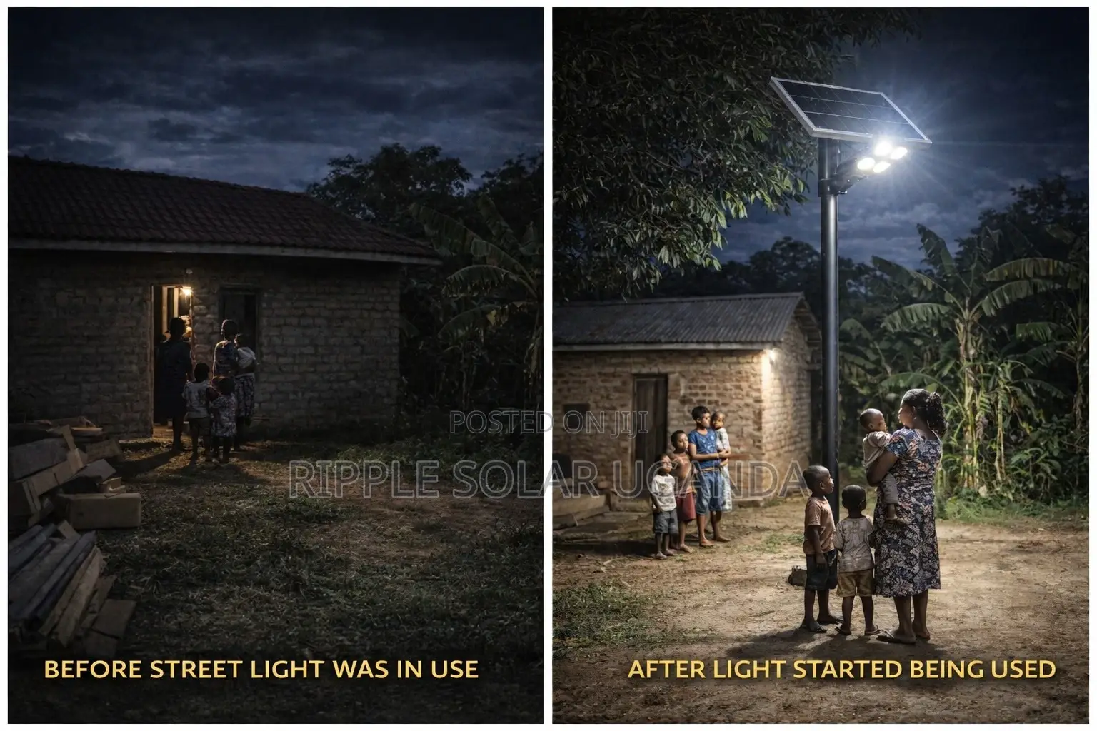 100w Solar Street Light With Lithium Battery – Kampala