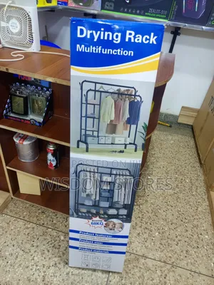 Double Pole Cloth Rack(Bearing 68kg)