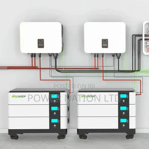 15kwh Lithium Battery 10kva Hybrid Inverter Power Backup System