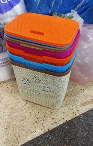 Imported Plastic Loundary Baskets Plastic Loundary Baskets Square