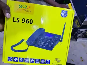 Sq Mobile Ls-960 Dual Sim GSM Wireless Landline Desktop Phone