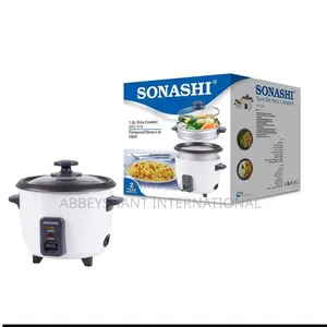 Sonashi 1.8 Liter Rice Cooker With Steamer