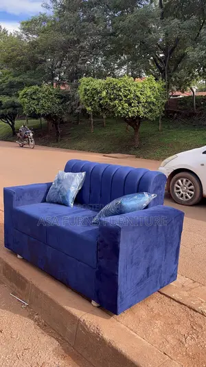 2 Seater Blue Sofa Available