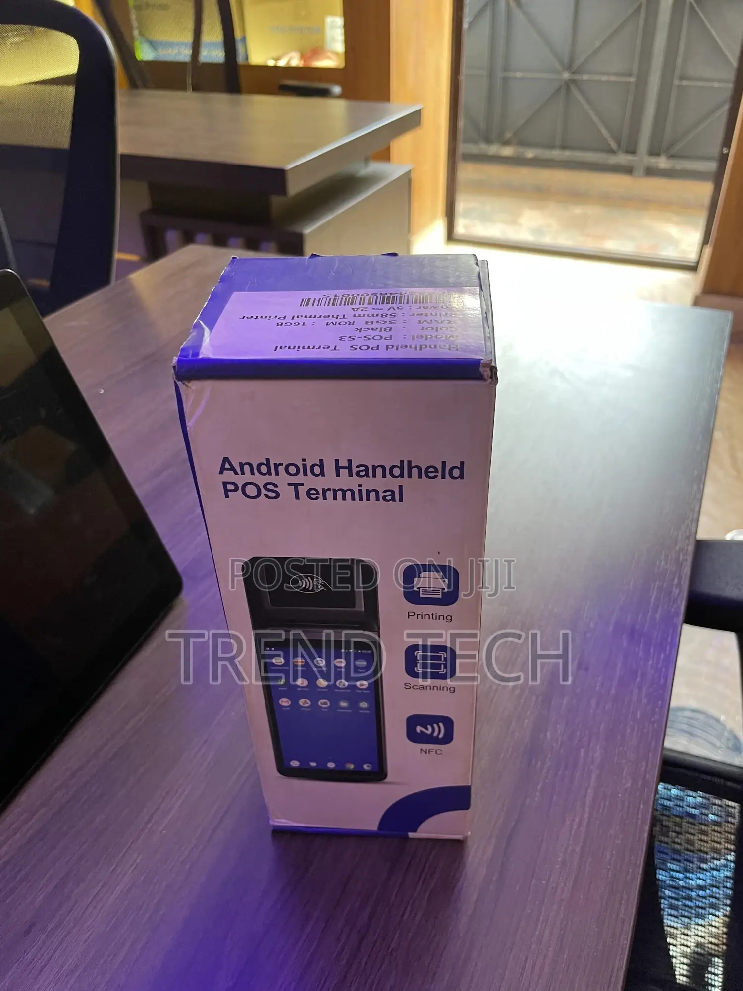 Handheld Pos Terminal With NFC Card Reader