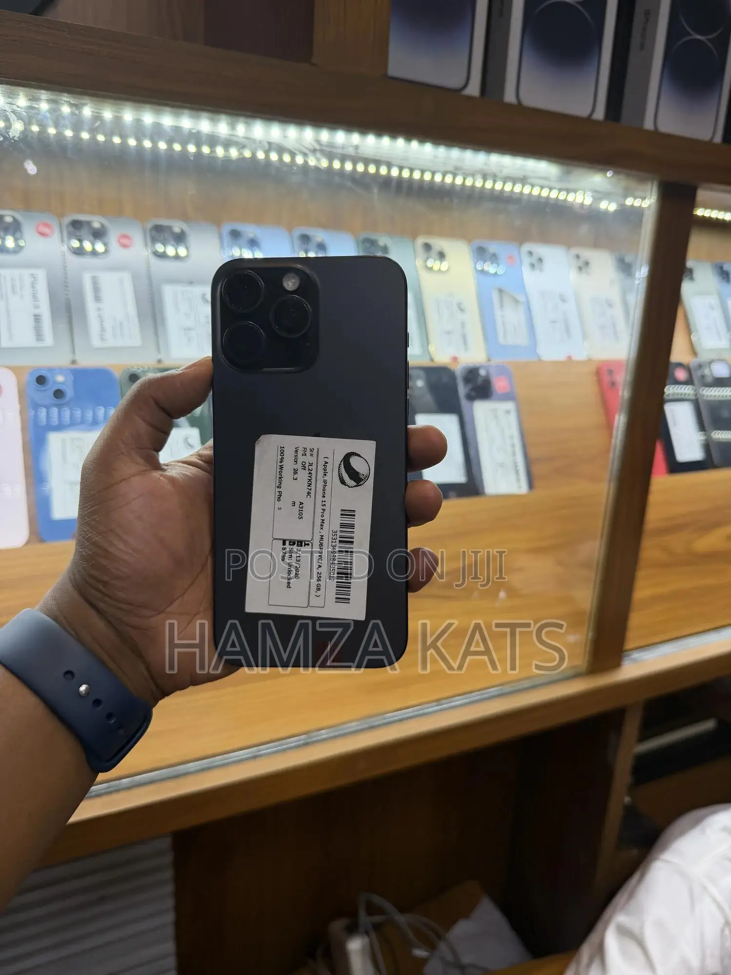 Apple iPhone 15 Pro Max 256 GB Black