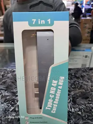 Type C Hd4k Card Reader Hub With Usb