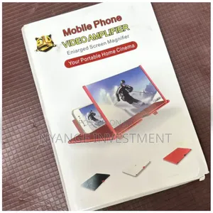 3d Mobile Phone Video Amplifier and Magnifier. Phone Screenmagnifier
