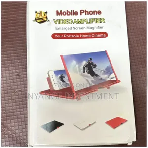 3d Mobile Phone Video Amplifier and Magnifier. Phone Screenmagnifier