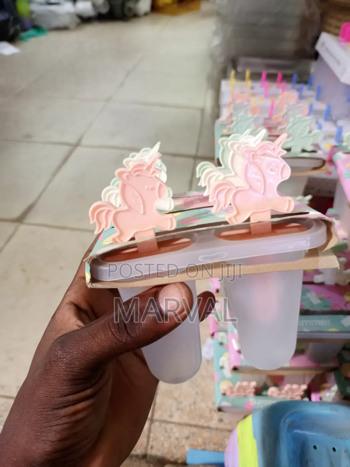 Unicorn-Shaped Popsicle Molds