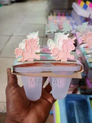 Unicorn-Shaped Popsicle Molds