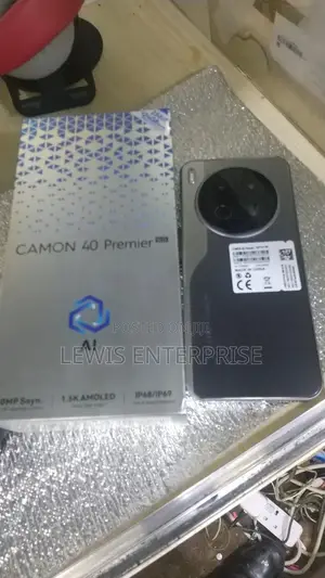 New Tecno Camon 40 Premier 256 GB Black