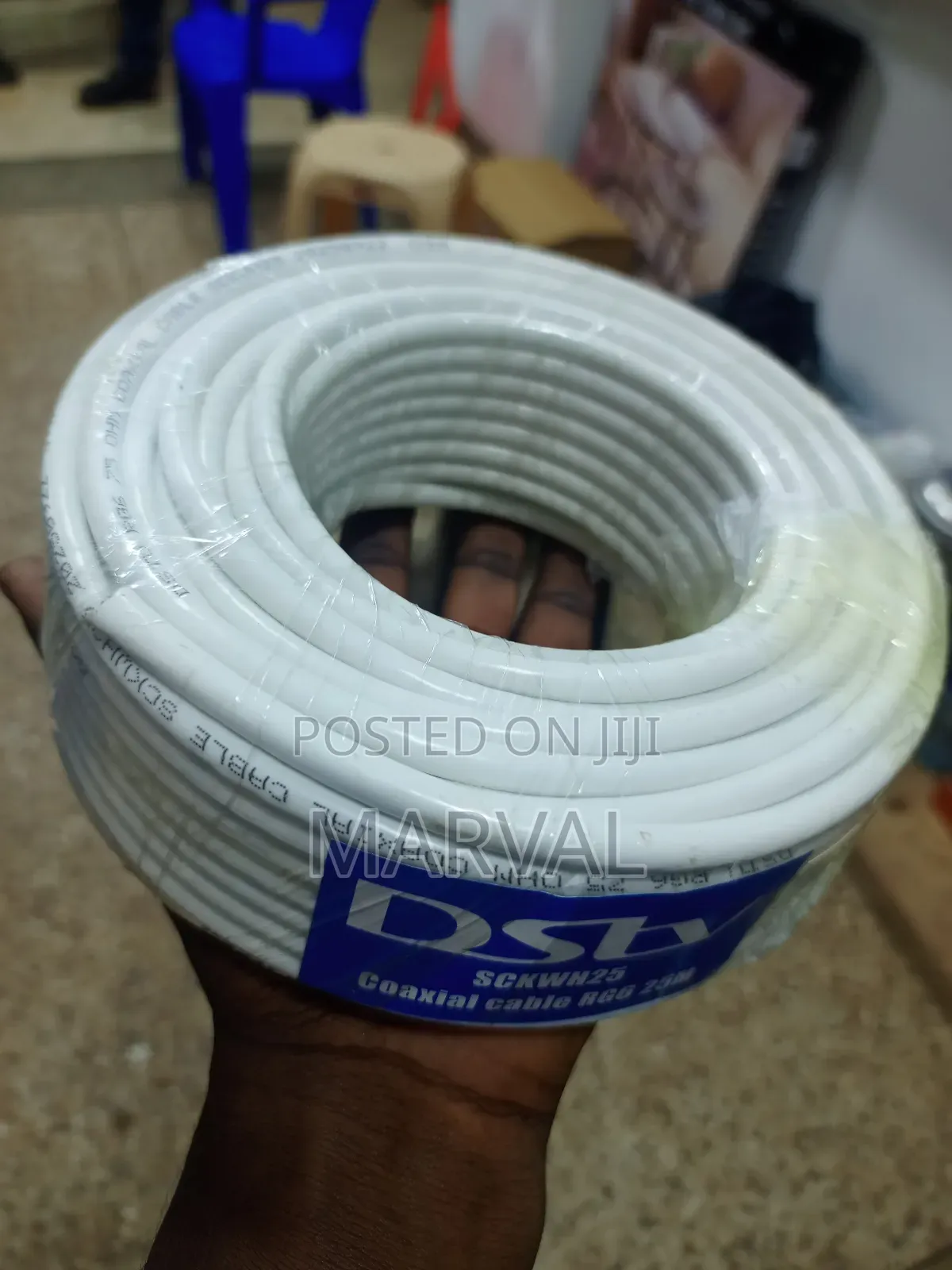25m DSTV Rg6 Coaxial Cable
