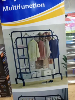Multifunctional Drying and Storage Cloth Rack - Bearing 68kg