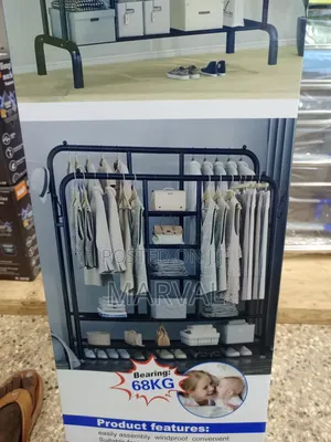 Multifunctional Drying and Storage Cloth Rack - Bearing 68kg