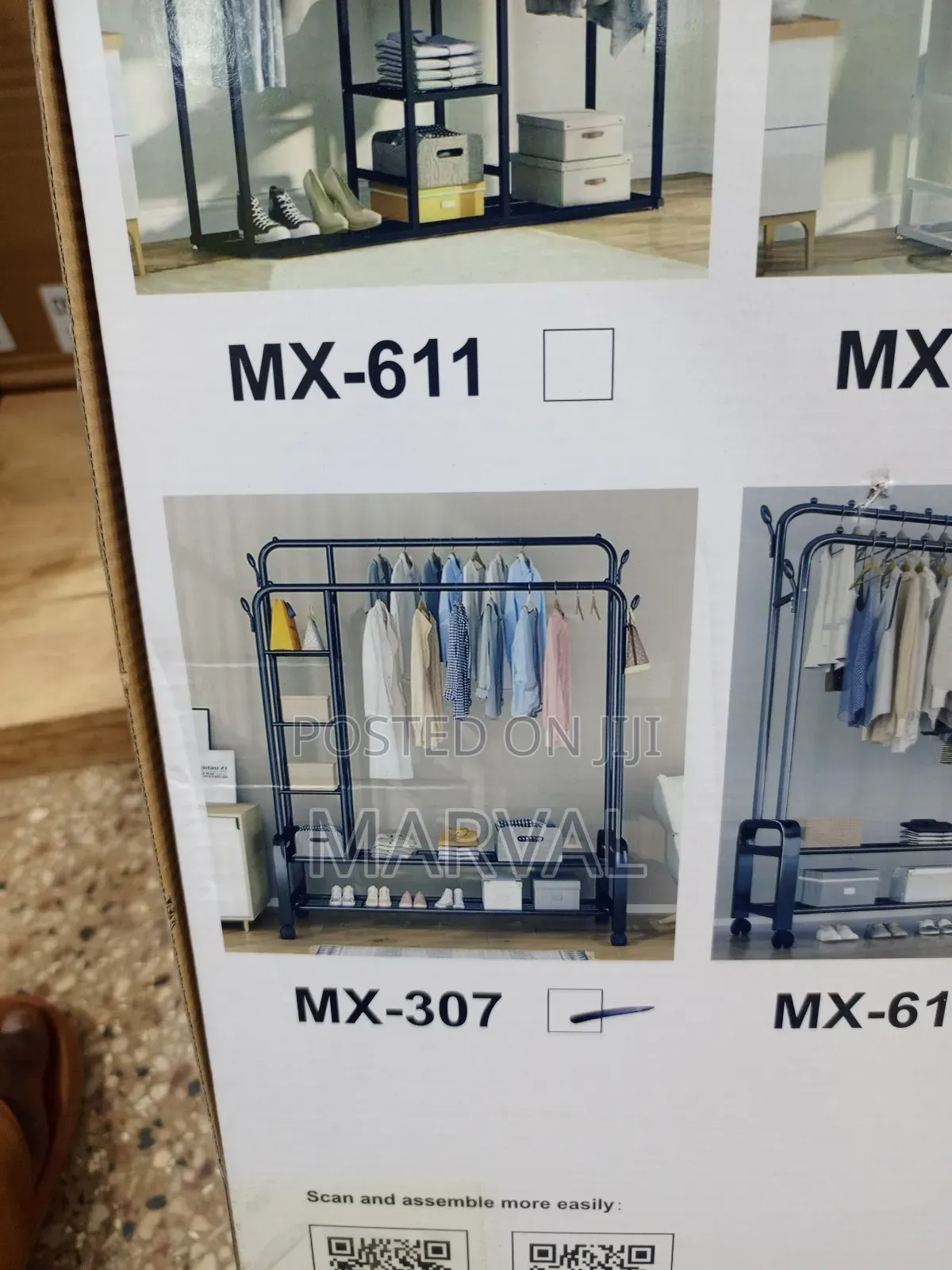 Multifunctional Drying and Storage Cloth Rack - Bearing 68kg