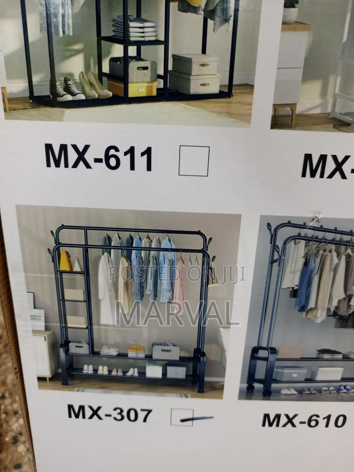 Multifunctional Drying and Storage Cloth Rack - Bearing 68kg