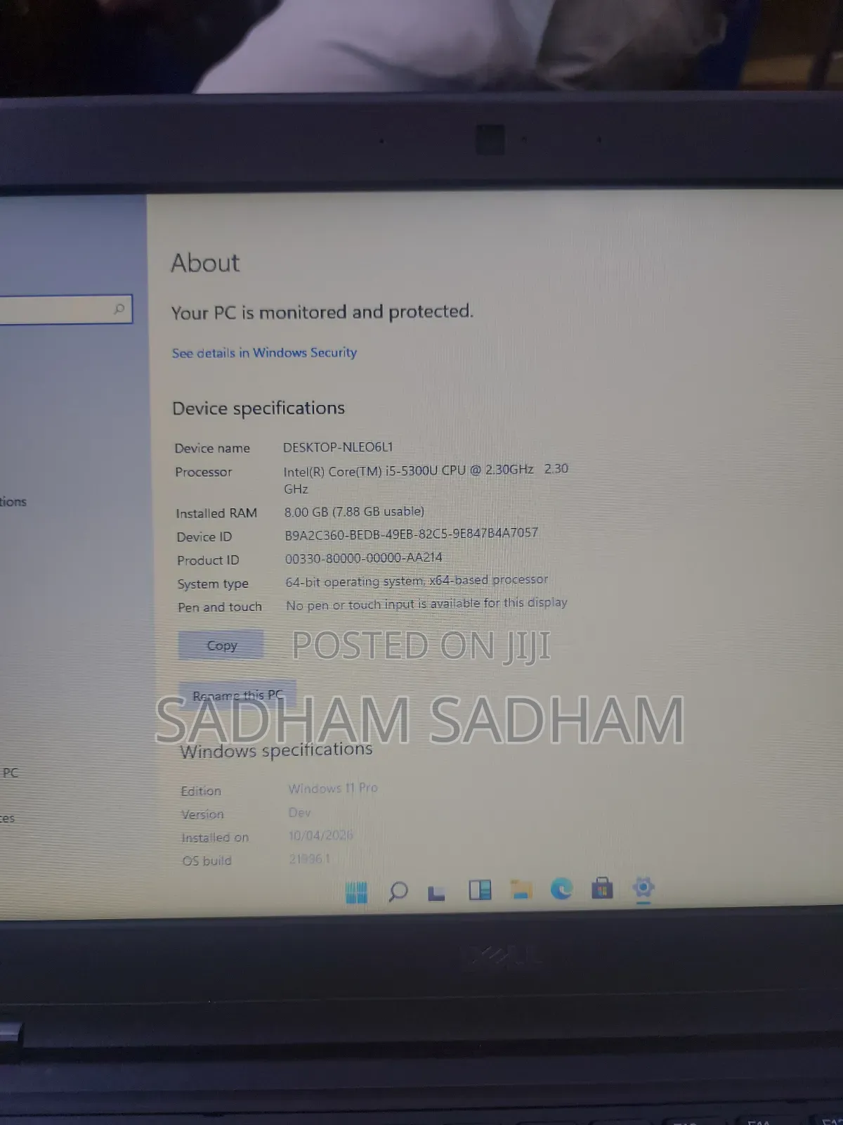 Laptop Dell Latitude E5440 8GB Intel Core i5 SSD 128GB