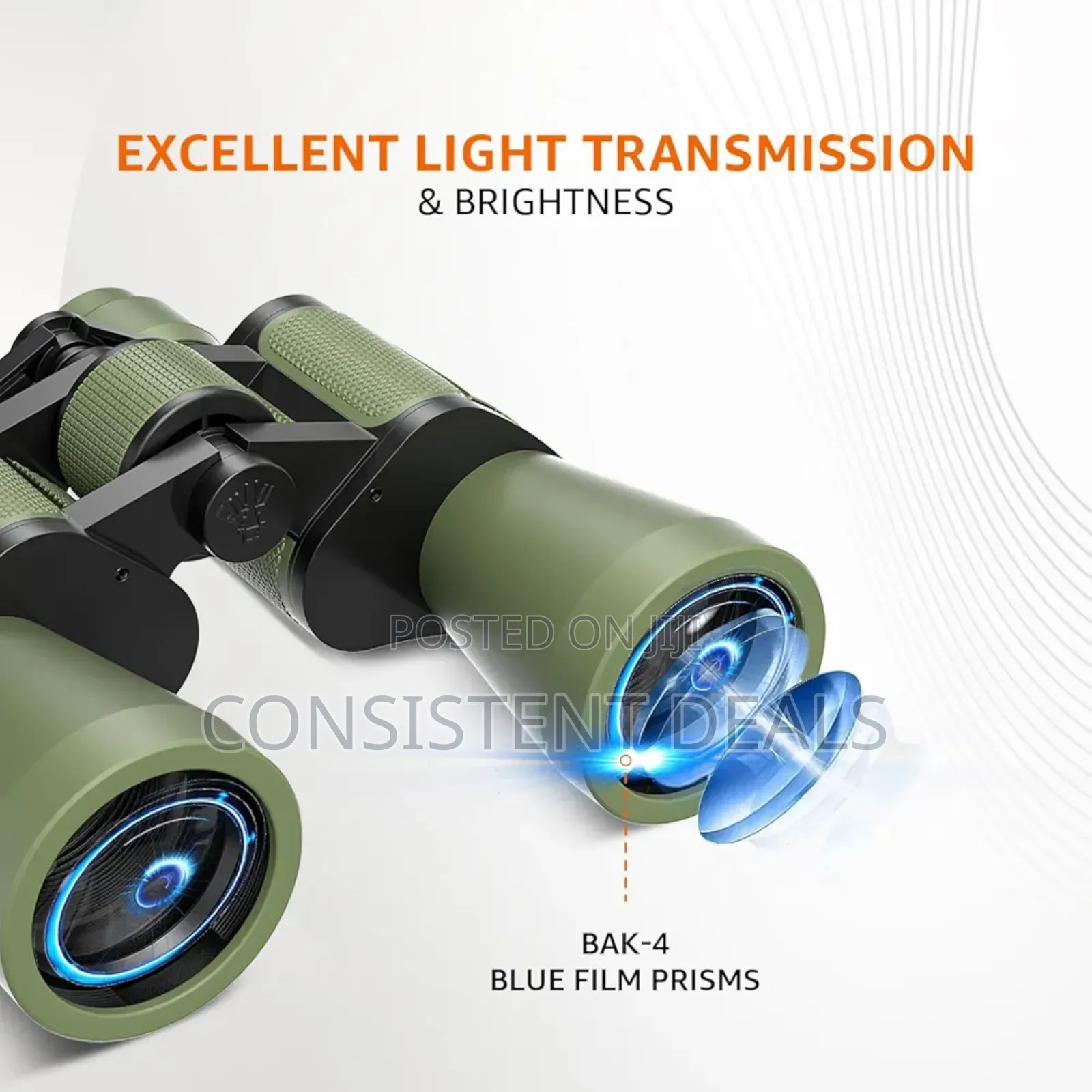 Telescope Binoculars | 20 X 50 Vision Binocular