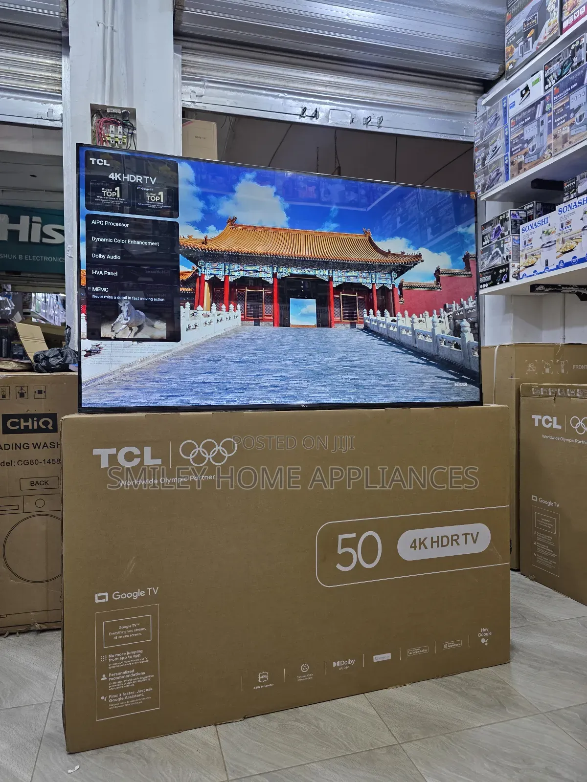 TCL 50inches 50v635 Qled- Google Android Pro Tv at 20% Discount