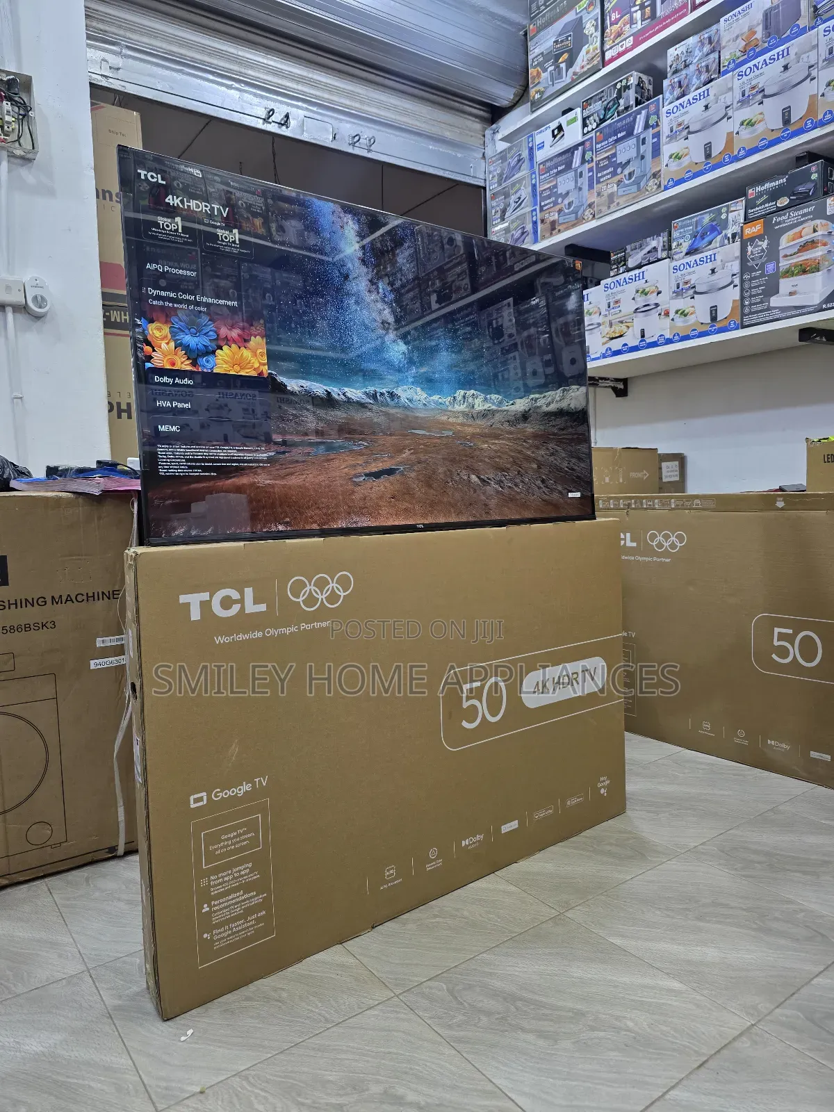 TCL 50inches 50v635 Qled- Google Android Pro Tv at 20% Discount
