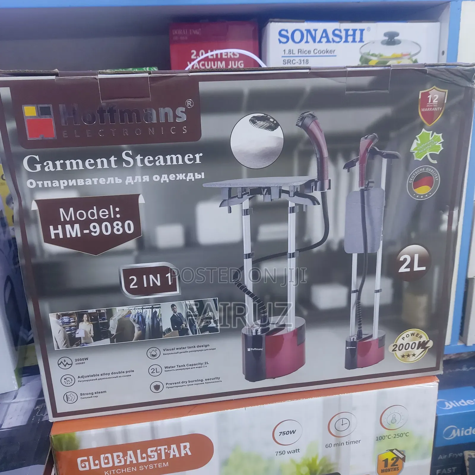 2 in 1 Garment Steamer Hoffman
