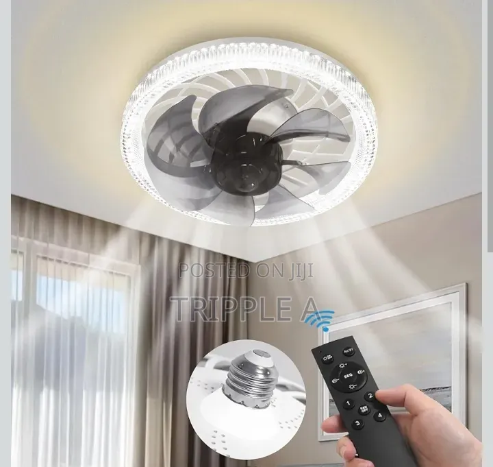 Modern 2 in 1 Ceiling Fan and Light