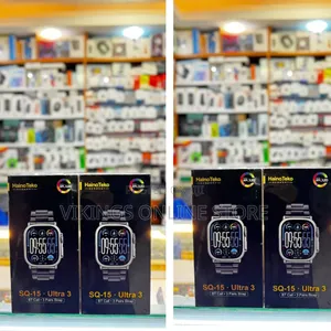 Haino Teko Sq15 Ultra 3 3 Pairs Strap Smart Watch