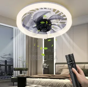 E27 Socket Fan Light With Remote