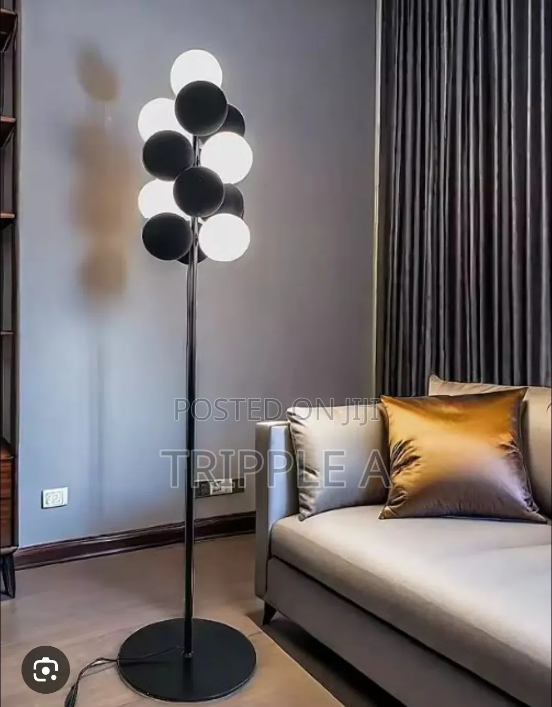 Contemporary Nordic Colorful Romantic Round Light
