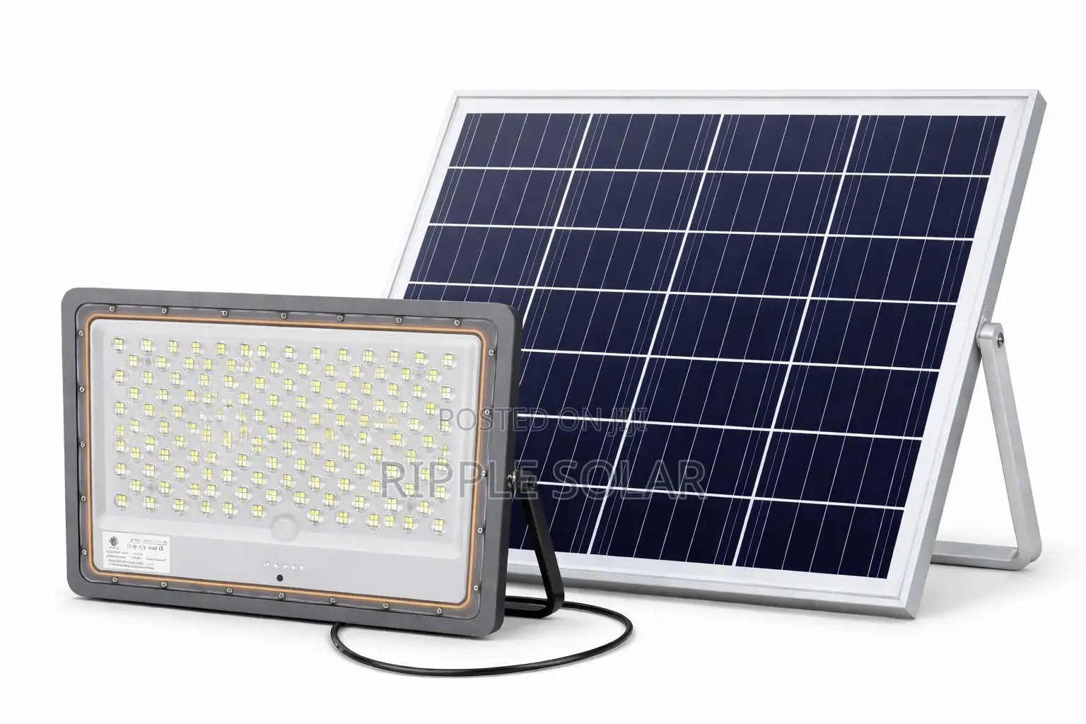 800w Solar Flood Light Waterproof Outdoor Security Lamp With Remote