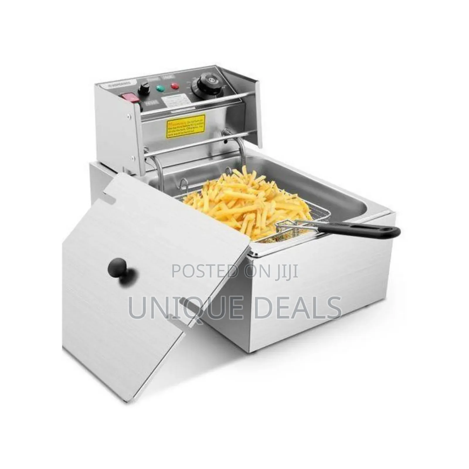 6l Single Deep Fryer – Stainless Steel