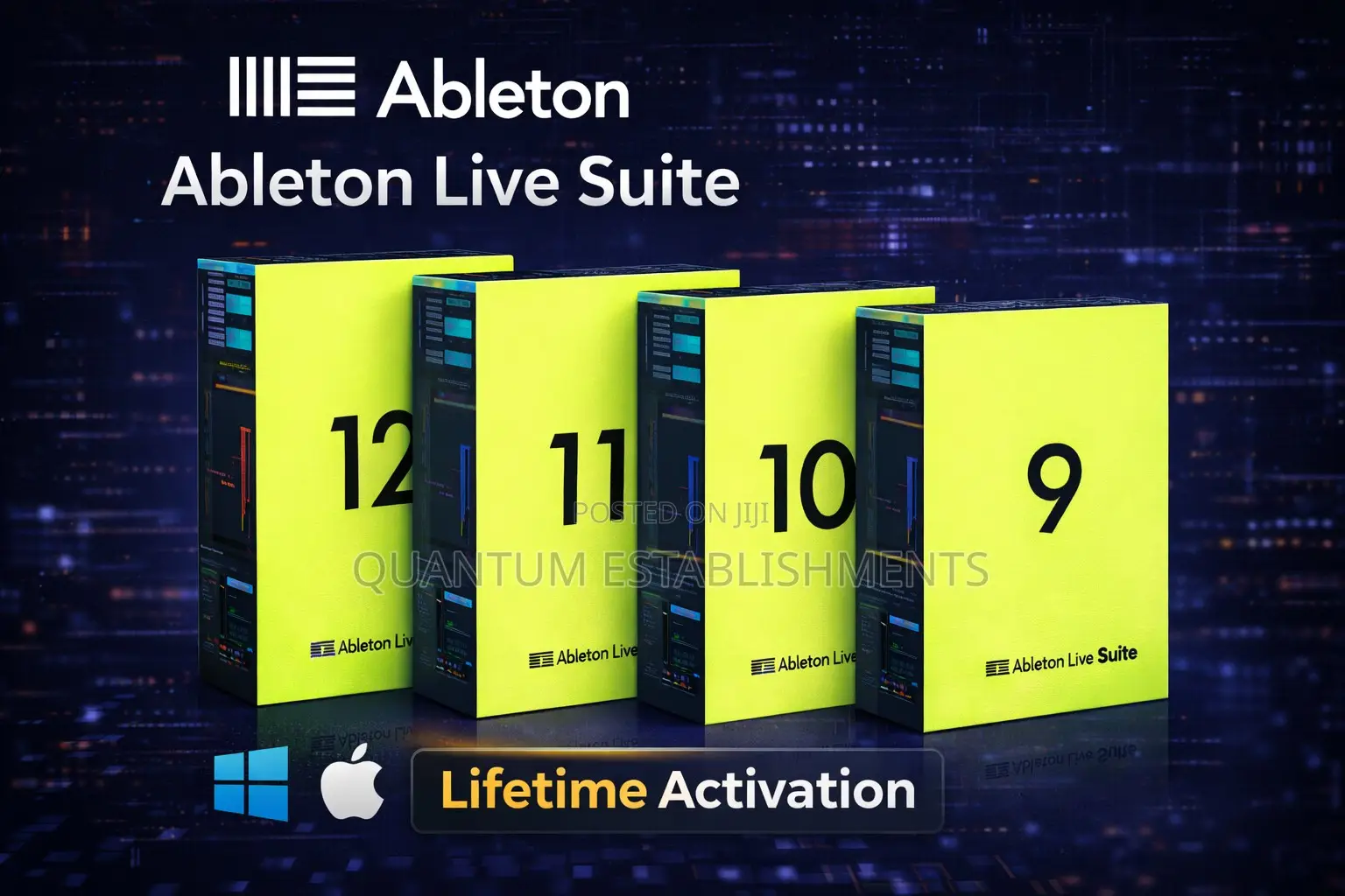 Ableton Live Suite 12–9 | All Versions | for {Windows and Mac}