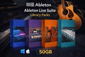Ableton Live Suite Library Packs | Full Sound Library | for {Win Mac