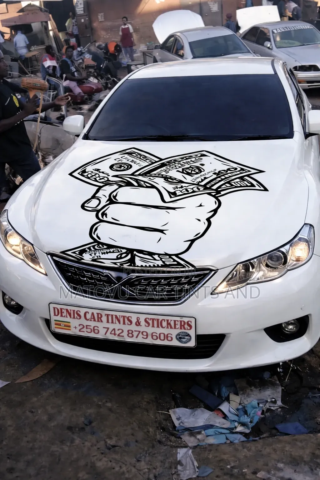 Denis Car Body Stickers