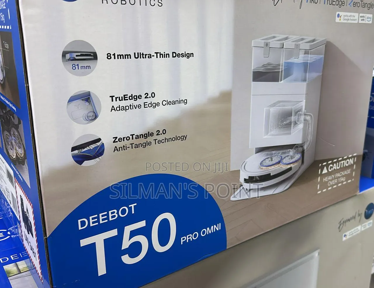 Ecovacs Deebot T50 Pro Omni Robot Vacuum Cleaner