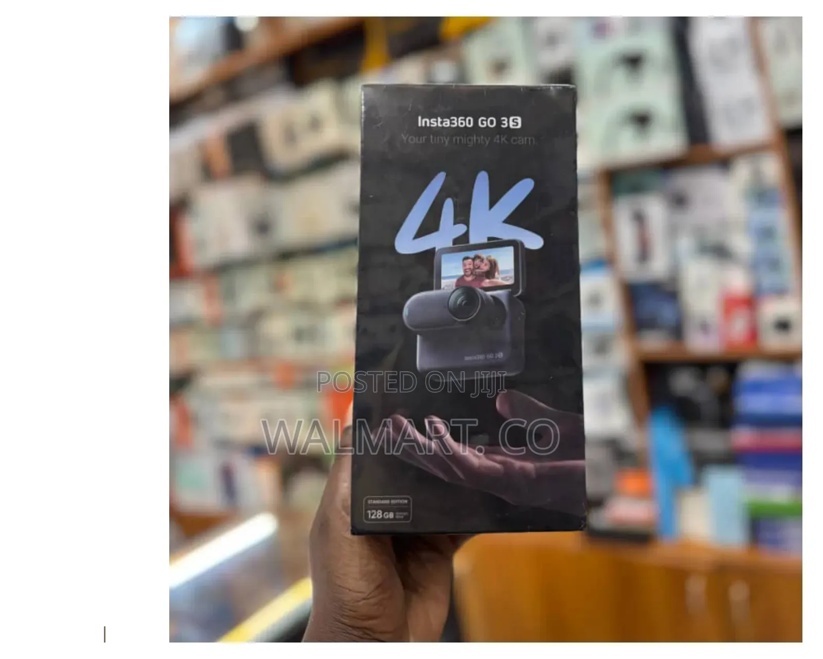 Insta 360 Go 3s 128gb Black Tiny Portable Vlogging Camera
