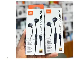 Original JBL Tune 305c Usb-C Wired Earphones