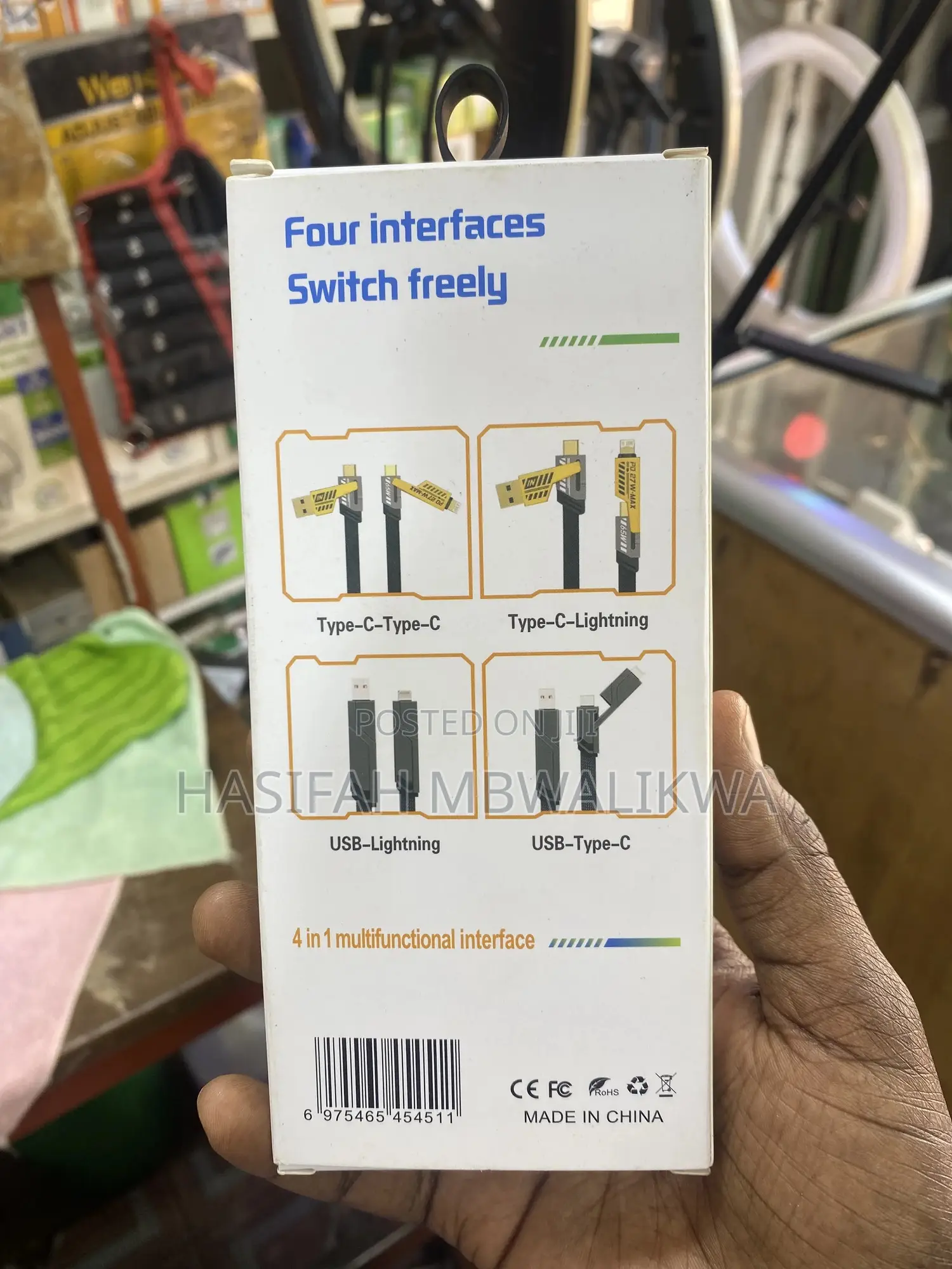 4 in 1 Fast Charging Usb