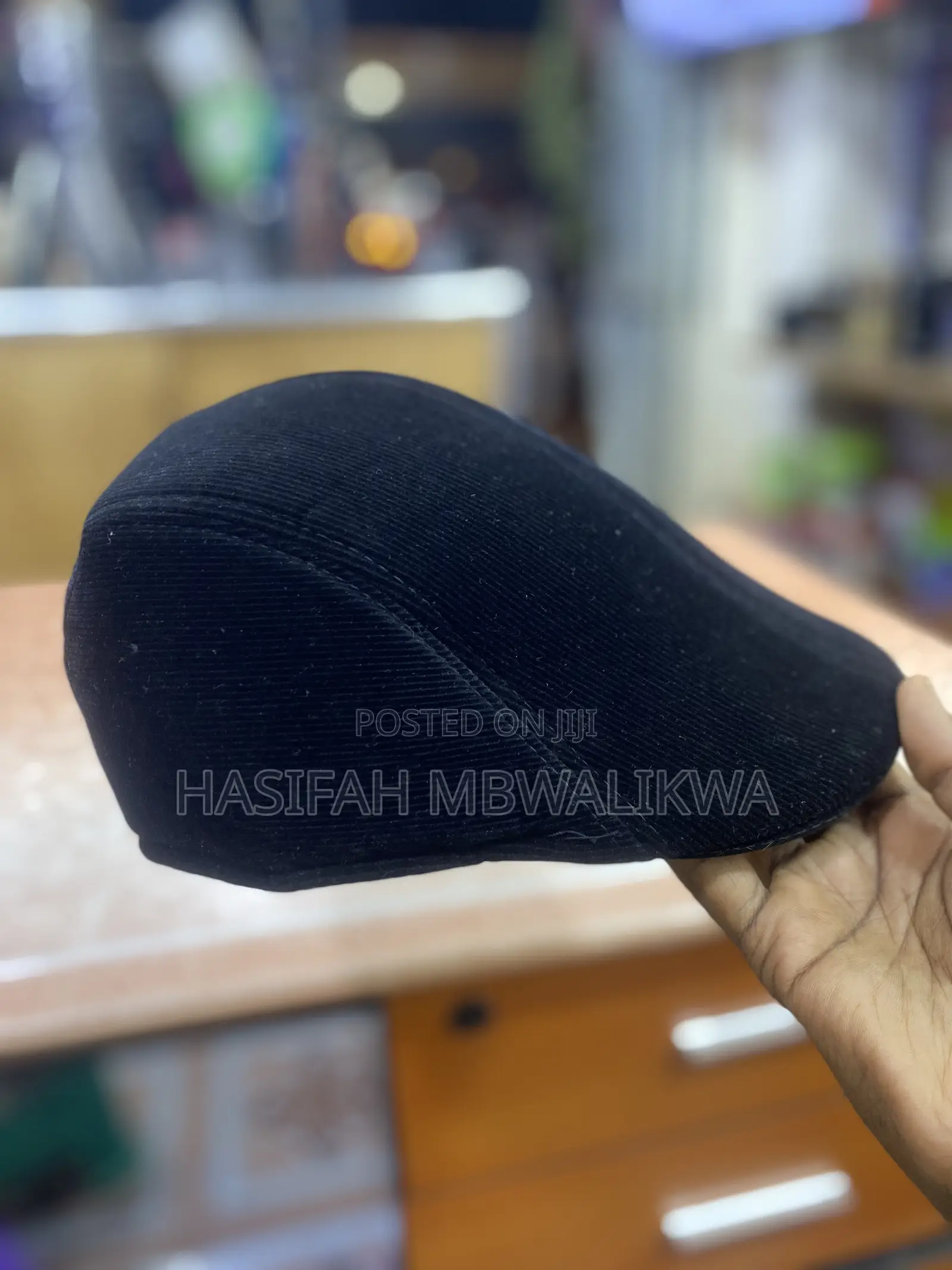 Black Kangaroo Cap / Hat