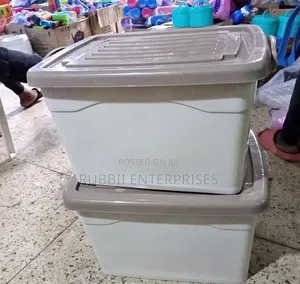 Plastic Storage Box ~ Grey