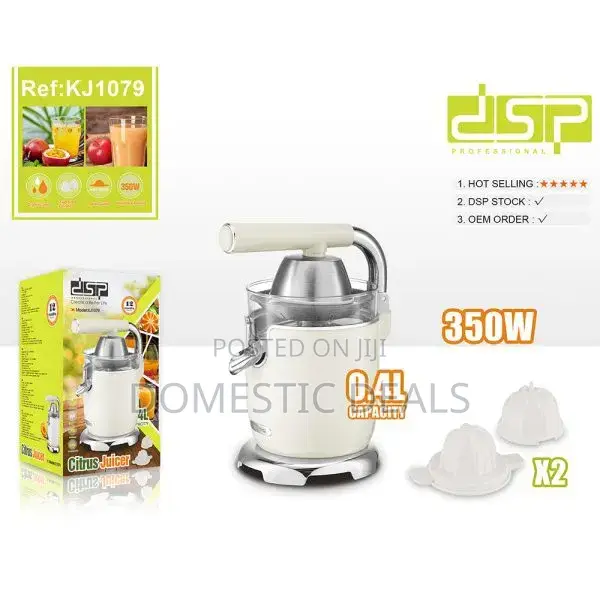 350w Electric Citrus Juicer With Lever