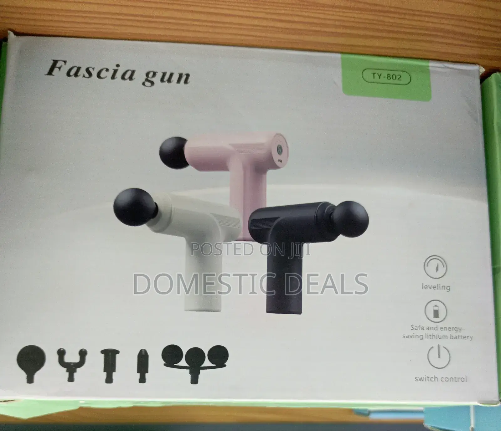 Fascia Gun Used for Deep Tissue Massage and Muscle Relaxation