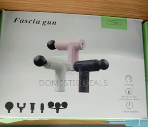 Fascia Gun Used for Deep Tissue Massage and Muscle Relaxation