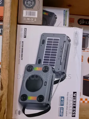 H F Gu-165 Wireless Solar Speaker