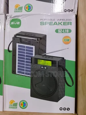 Sv2 Portable Wireless Speaker (Model Sz-L19).