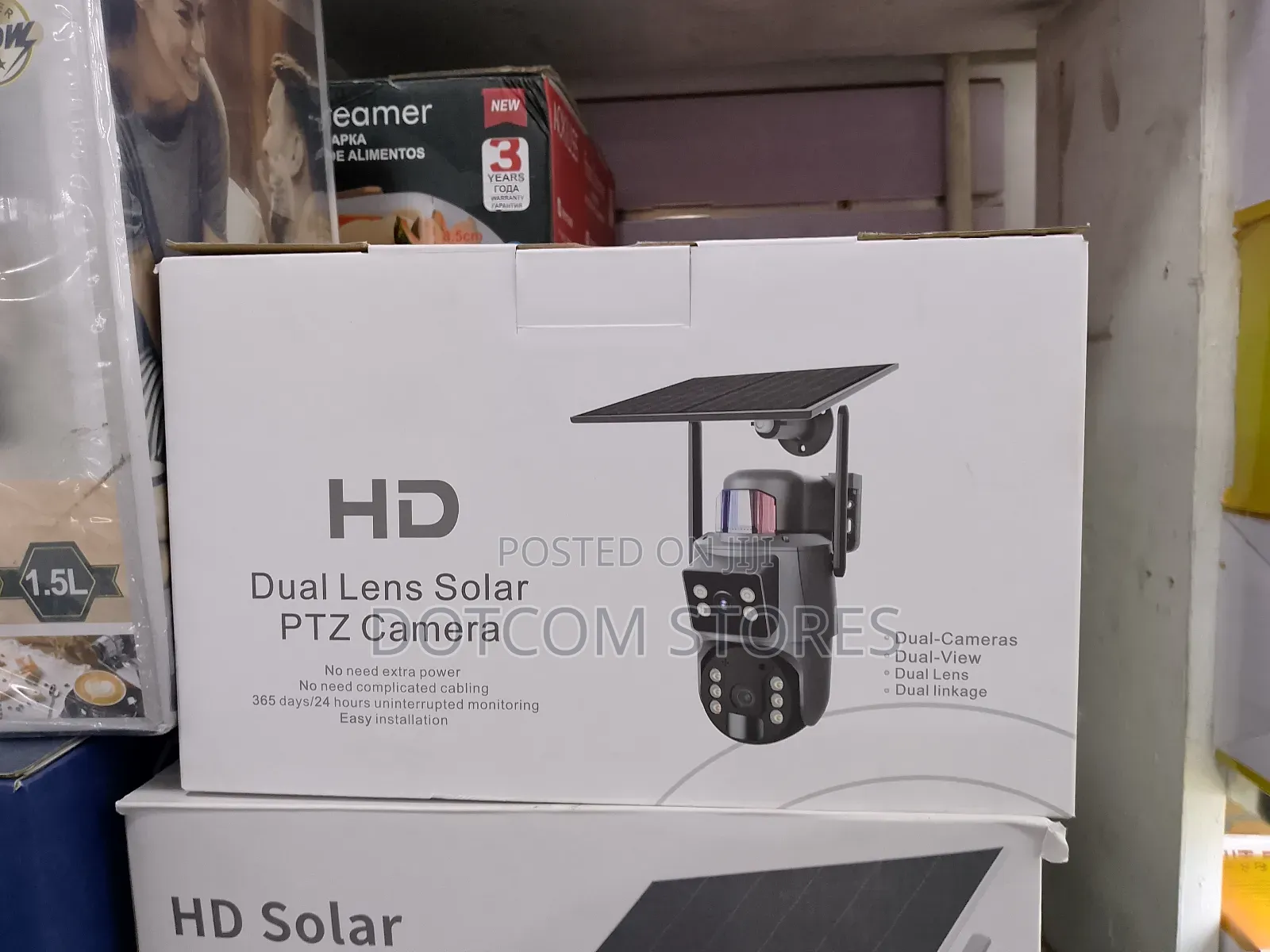 4g Dual Lens Ptz Solar Camera